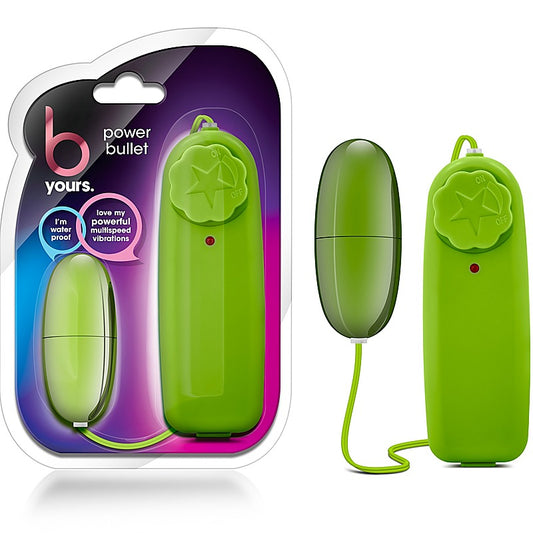 B Yours Power Bullet Lime by Blush Novelties - Bullet Vibrators