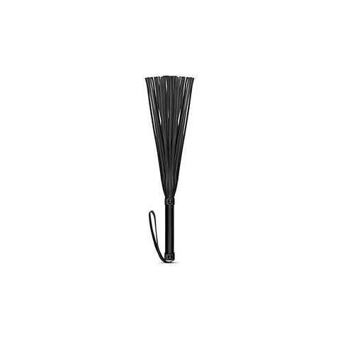 Bedroom Fantasies Faux Leather BDSM Flogger Black with Wrist Loop - Whips And Crops