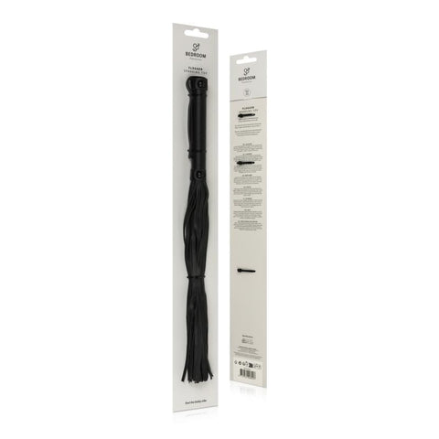 Faux Leather Flogger by Easytoys - Whips And Crops