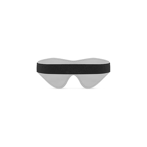 Bedroom Fantasies Faux Leather Blindfold Black Sensory Deprivation - Masks And Blindfolds