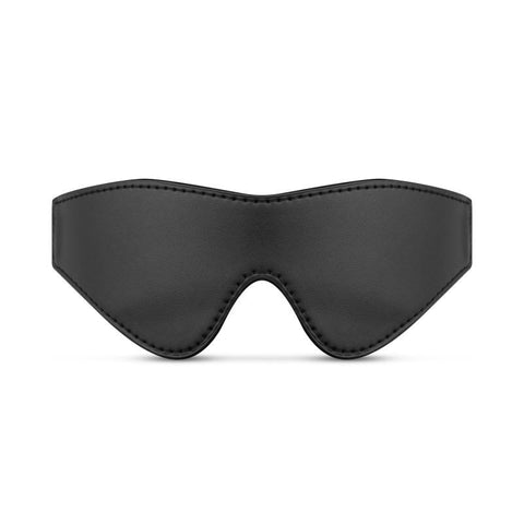 Faux Leather Blindfold by Easytoys - Masks And Blindfolds