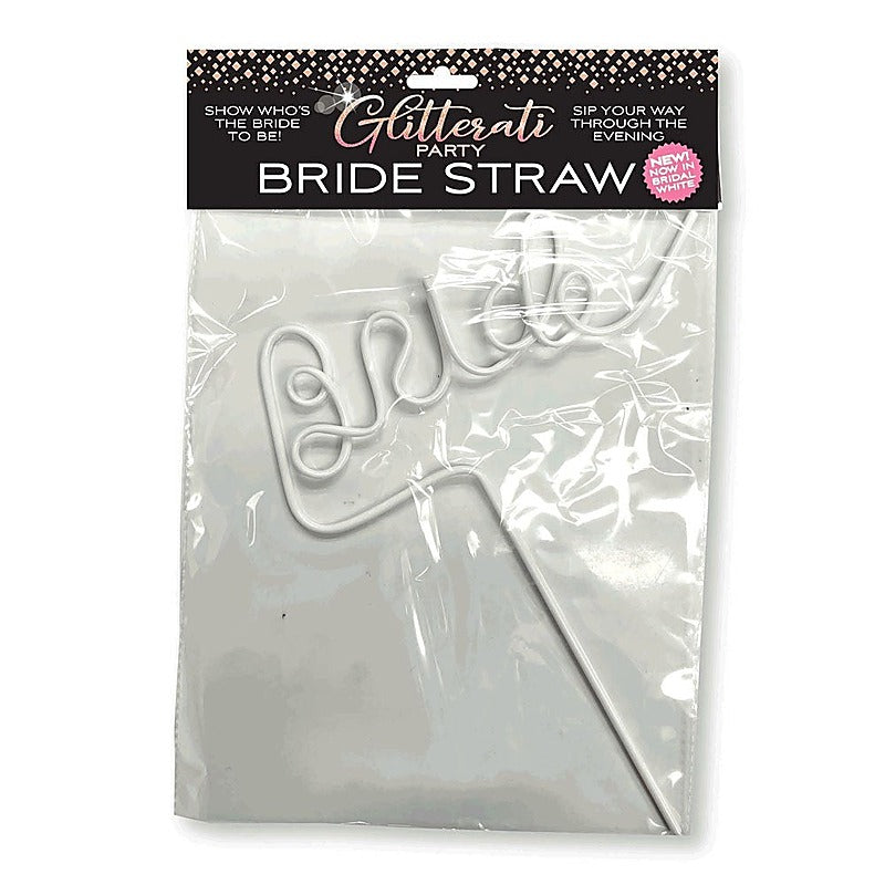 Radiant Reusable Straw - Glitterati Bride Edition - Bachelorette and Bucks