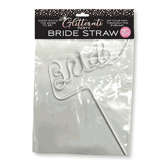 Radiant Reusable Straw - Glitterati Bride Edition - Bachelorette and Bucks