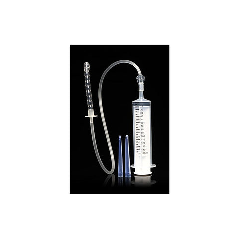 CleanStream Enema Syringe With Attachments by XR Brands - Enemas and Douches