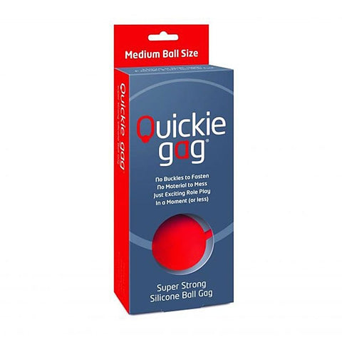 Quickie BDSM Play Gag Medium Ball by Creative Conceptions - Bondage Gags and Bits