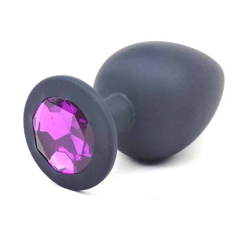 Daytona Black Silicone Anal Plug by Doc Johnson - Butt Plugs