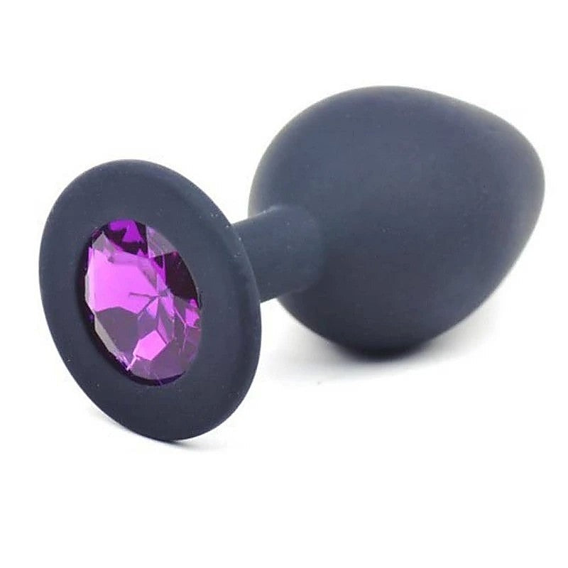 Daytona Black Silicone Anal Plug by Doc Johnson - Butt Plugs