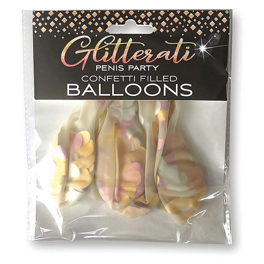 Glitterati Confetti Balloons by Little Genie - Bachelorette and Bucks