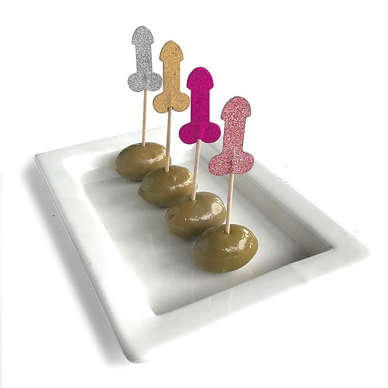 Sparkly Penile Decorations by Little Genie - Bachelorette and Bucks