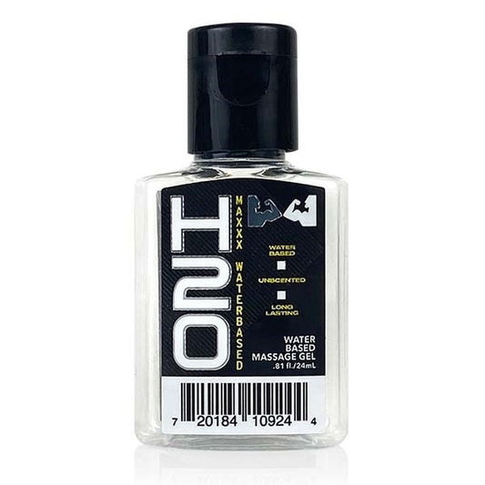 H2O MAXXX Lubricant Gel Travel Size by Elbow Grease - Water Based Lubes