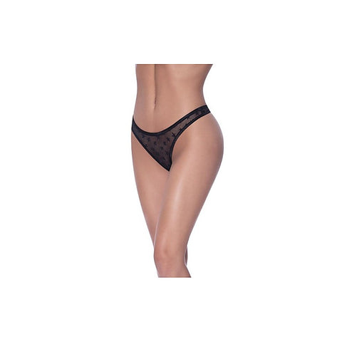 High Waist Micro Star Womens Thong by Magic Silk - G-Strings, Panties and Shorts