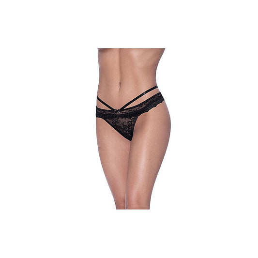 Exposed Lingerie Peek-A-Boo Cheeky G-String Panty - G-Strings, Panties and Shorts