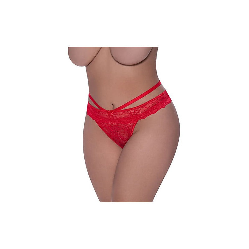 Exposed Lingerie Peek-A-Boo Cheeky Women's Panty - G-Strings, Panties and Shorts