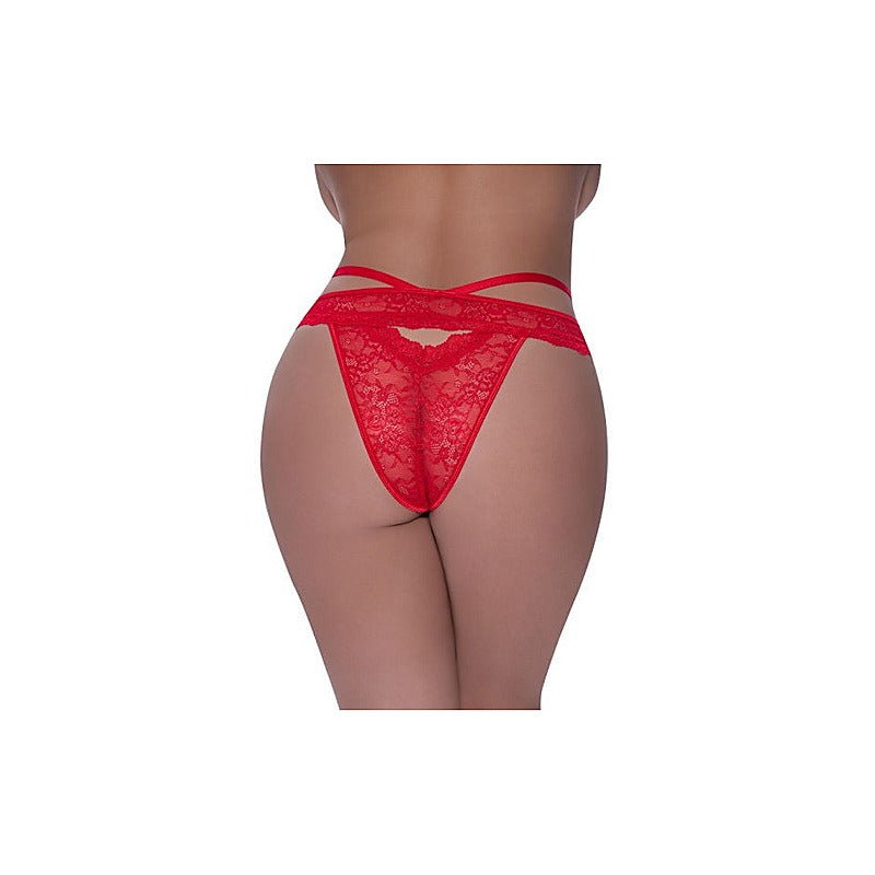 Exposed Lingerie Peek-A-Boo Cheeky Women's Panty - G-Strings, Panties and Shorts