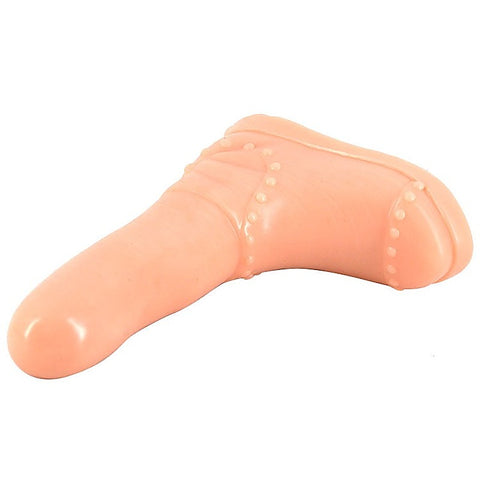 FAAK Boot Shape Realistic PVC Dildo for Unique Textured Penetration - Realistic Dildos