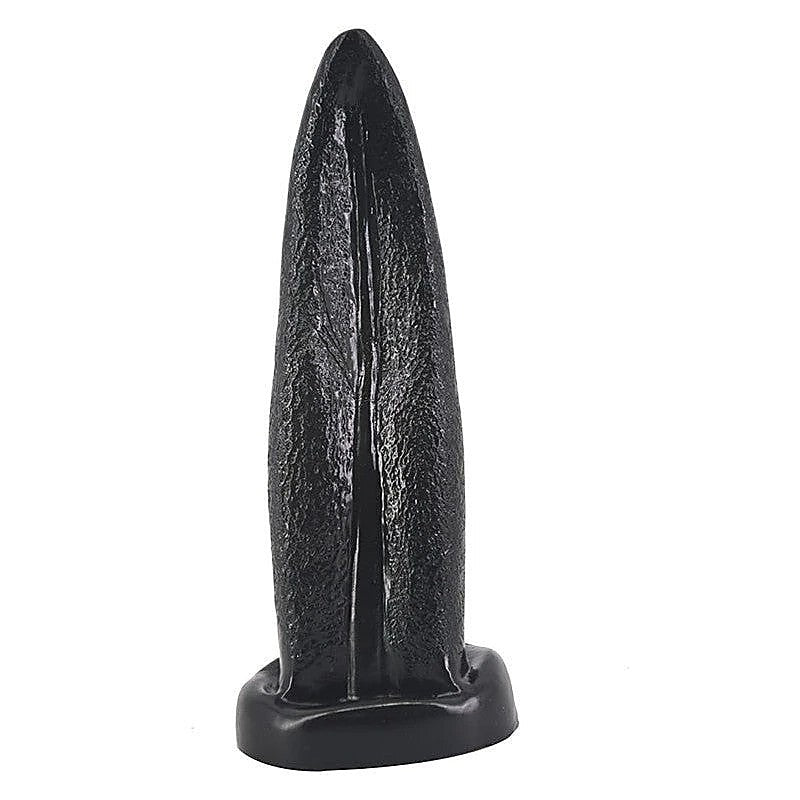 FAAK Tongue Shape Anal Plug Premium Medical Grade PVC Butt Plug - Butt Plugs