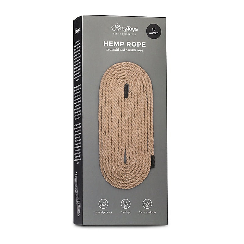 Fetish Collection Bondage Hemp Rope Strong Natural Fiber Restraint - Cuffs And Restraints