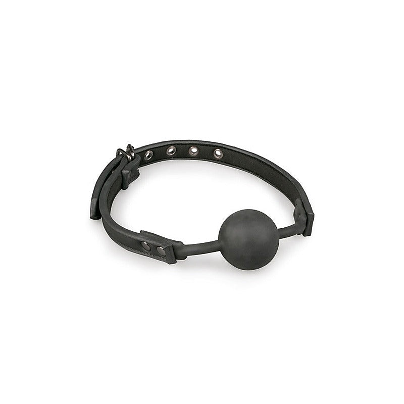 Bondage Ball Gag With Silicone Ball by Easytoys - Bondage Gags and Bits