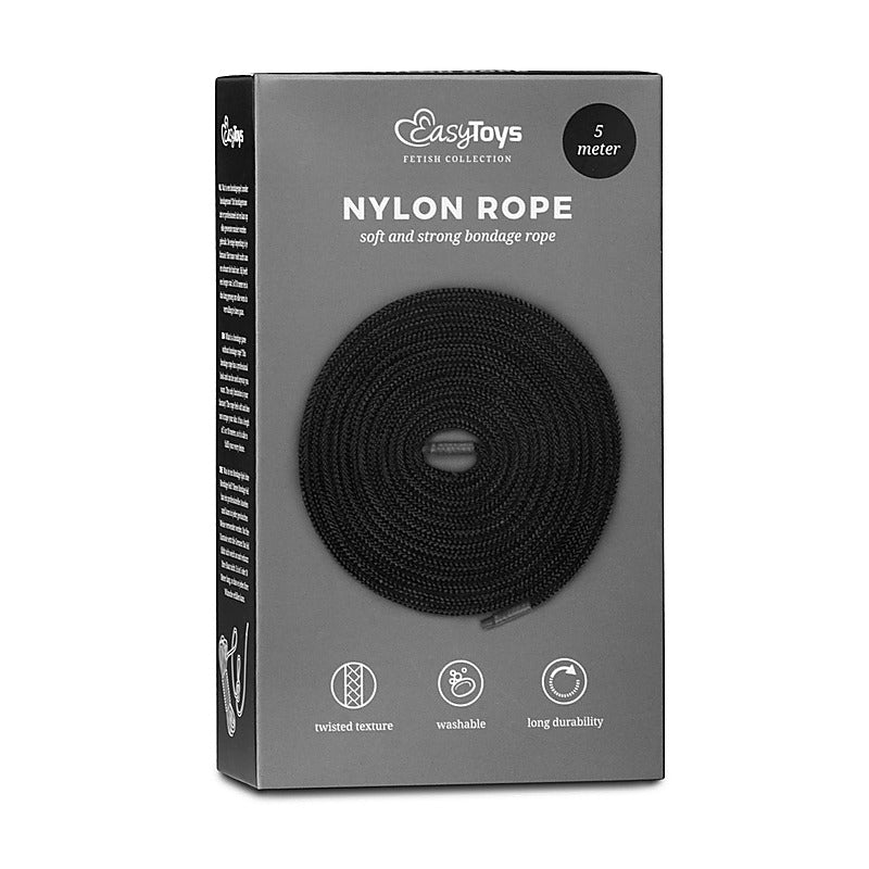 Fetish Collection Soft Touch Bondage Rope 5m Premium Nylon Construction - Cuffs And Restraints