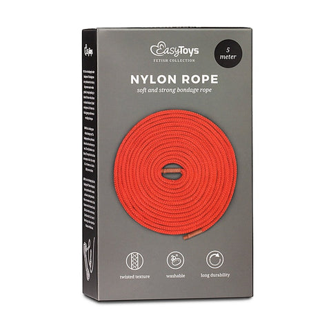 Fetish Collection Soft Touch Bondage Rope 5m Premium Nylon Construction - Cuffs And Restraints