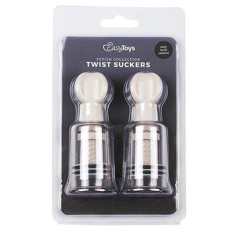 Nipple and Clit Suckers Medium by Easytoys - Nipple and Clit Clamps