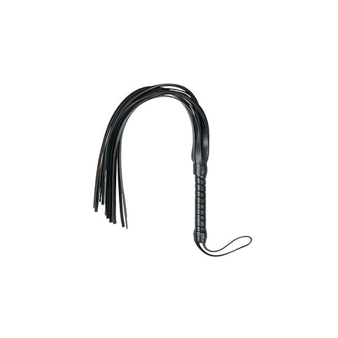 Fetish Collection Leather Flogger Bondage Whip Premium Impact Play - Whips And Crops