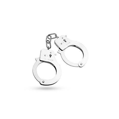 Fetish Collection Classic Metal Hand Cuffs Silver Premium Restraints - Cuffs And Restraints