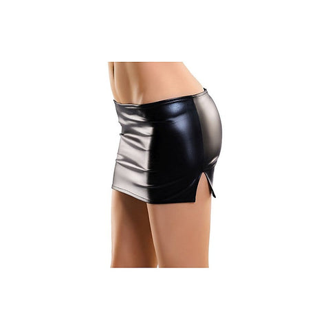 Glossy Wetlook Camren Womens Mini Skirt by ToyFa - Her Fetish