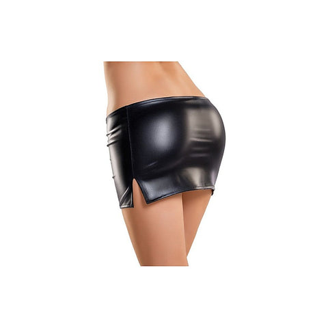 Glossy Wetlook Camren Womens Mini Skirt by ToyFa - Her Fetish