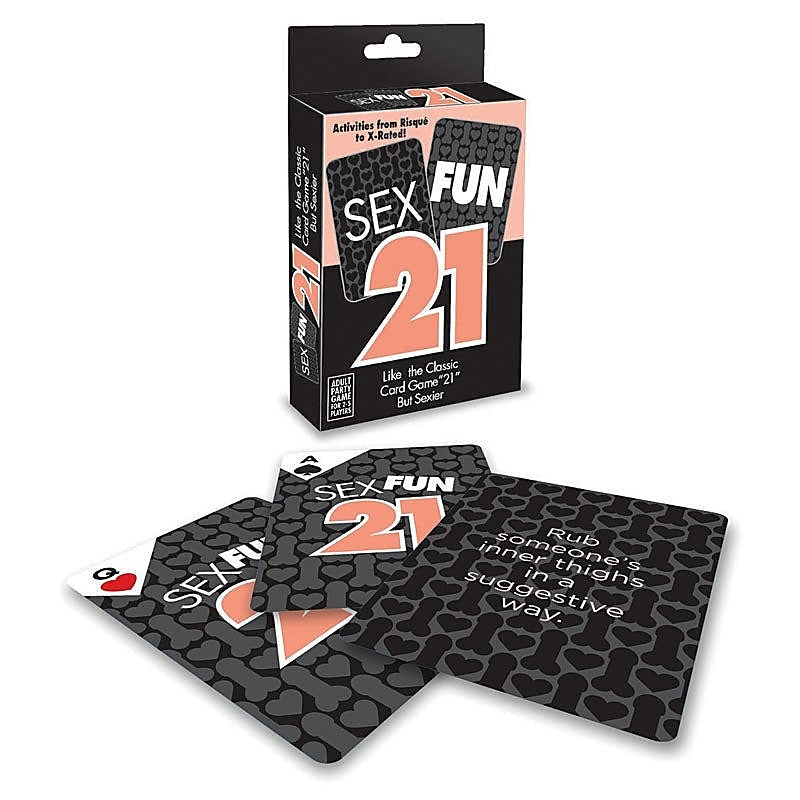 Sex Fun 21 Card Game by Little Genie - Sex Games, Coupons and Tricks