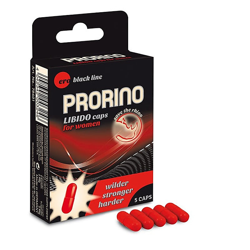 Hot Ero PRORINO Libido Capsules For Women Dietary Supplement - Sex Pheromones and Perfumes
