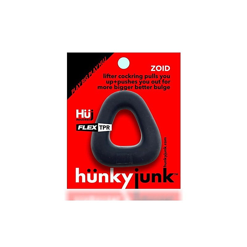 Premium Zoid Trapezoid Lifter by Hunkyjunk - Stretchy Cock Rings