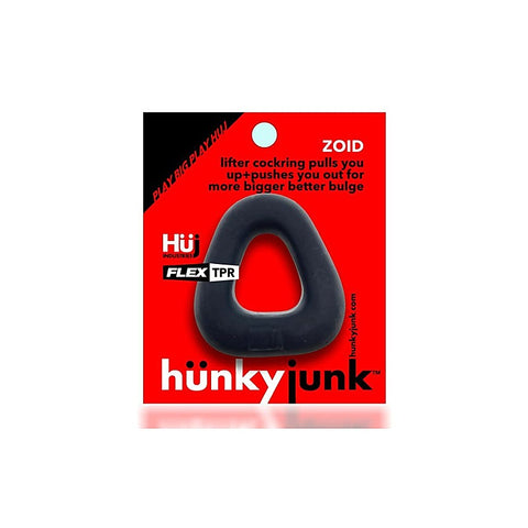 Premium Zoid Trapezoid Lifter by Hunkyjunk - Stretchy Cock Rings