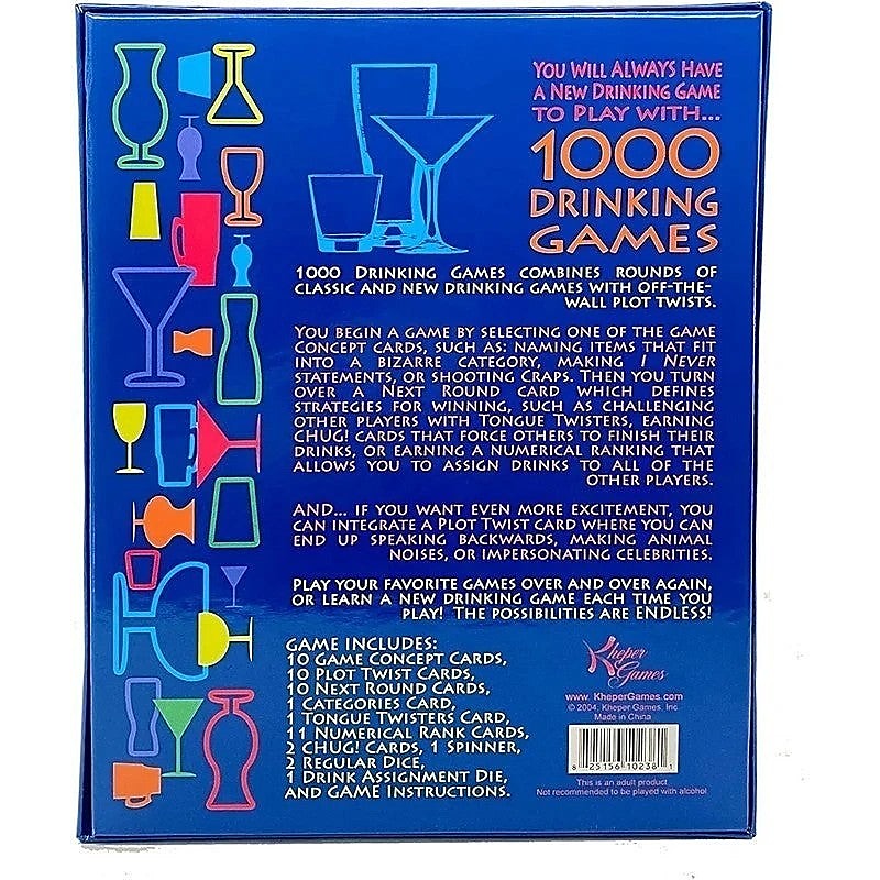 1000 Adult Drinking Game by Kheper Games - Sex Games, Coupons and Tricks