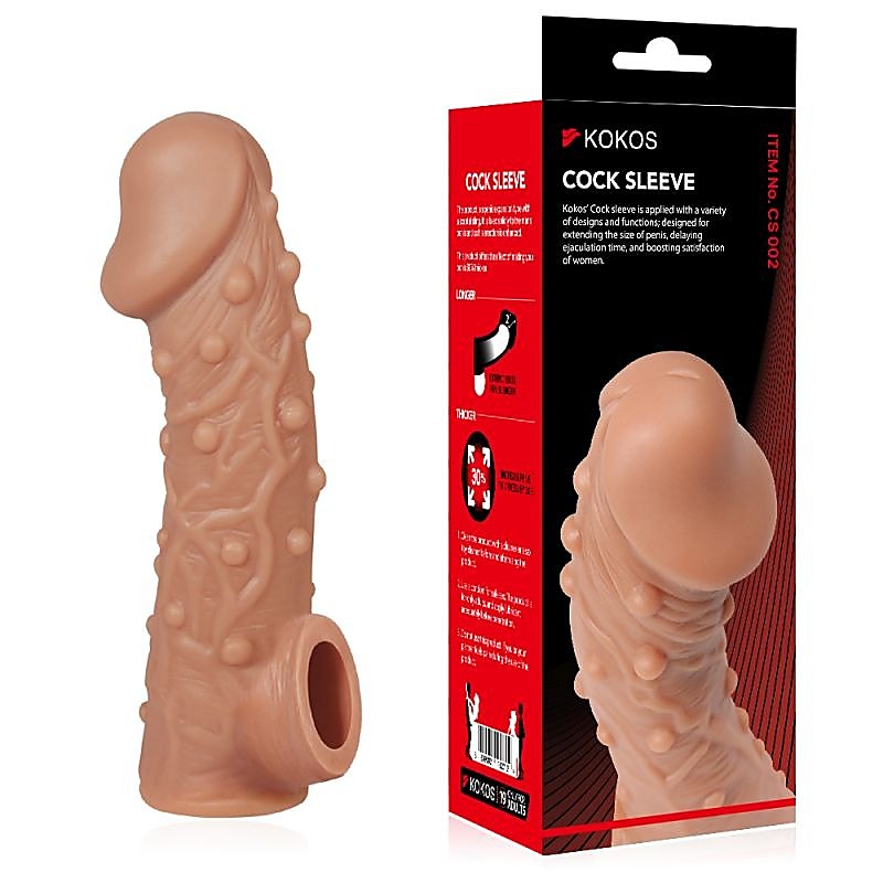 Stretchy Mens Cock Extender Sleeve 2 by Kokos - Penis Sleeves and Extenders