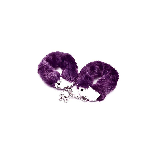 Fetish Pleasure Fluffy Bondage Hand Cuff by Lovetoy - Cuffs And Restraints