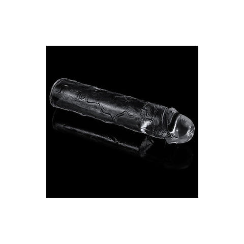 Clear Penis Extender Sleeve Plus by Lovetoy - Penis Sleeves and Extenders