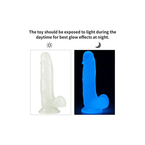 Lumino Play Flexible & Realistic Dildo With Balls by Lovetoy - Realistic Dildos