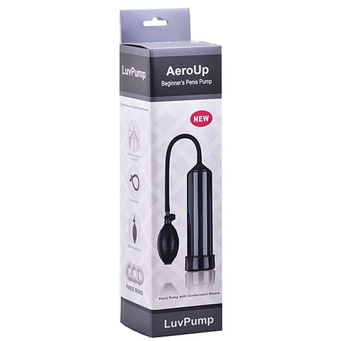 LuvPump AeroUp Hand Held Penis Pump by Shots Toys - Penis Pumps And Stretchers