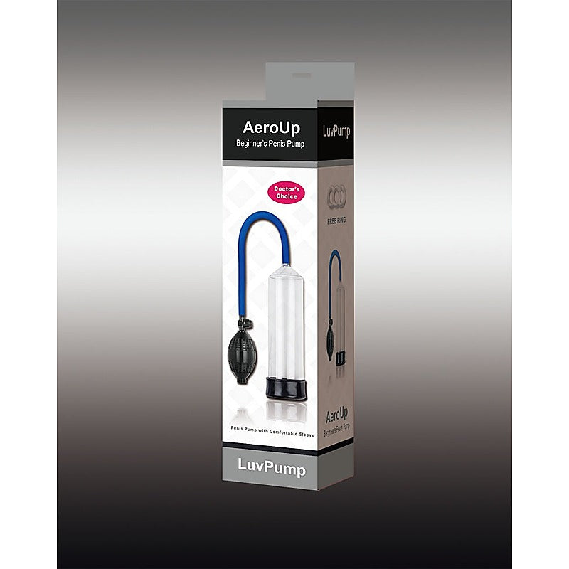 LuvPump AeroUp Hand Held Penis Pump by Shots Toys - Penis Pumps And Stretchers