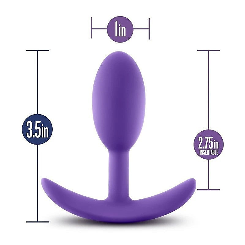 Luxe Wearable Vibra Slim And Sleek Anal Plug - Butt Plugs