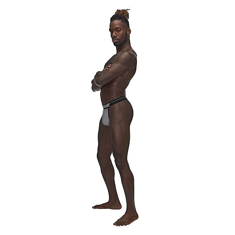 Male Power Sexagon Breathable Micro V Thong by Magic Silk - Mens Briefs And Boxers