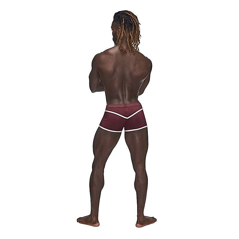 Male Power Sport Mesh Stretchy Mens Mini Short by Magic Silk - Mens Briefs And Boxers