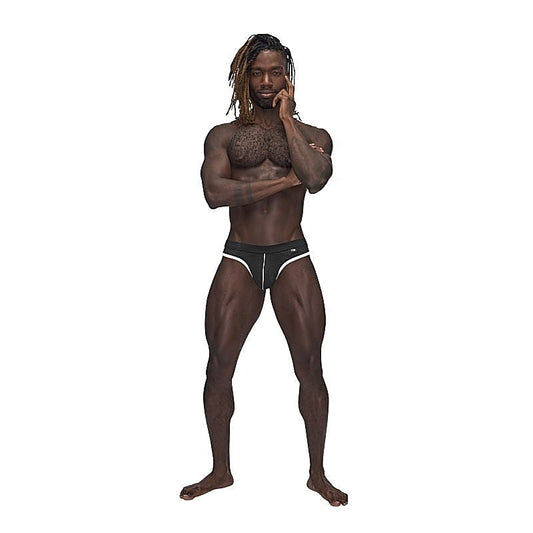 Male Power Sport Cool and Sexy Mens Mesh Thong by Magic Silk - Mens Briefs And Boxers