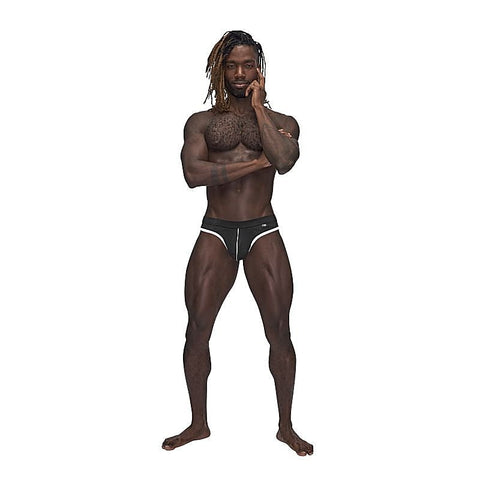 Male Power Sport Cool and Sexy Mens Mesh Thong by Magic Silk - Mens Briefs And Boxers