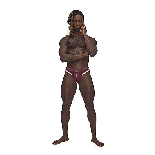 Male Power Sport Stretchy Mens Mesh Thong by Magic Silk - Mens Briefs And Boxers