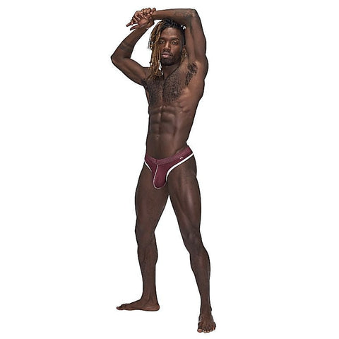 Male Power Sport Stretchy Mens Mesh Thong by Magic Silk - Mens Briefs And Boxers