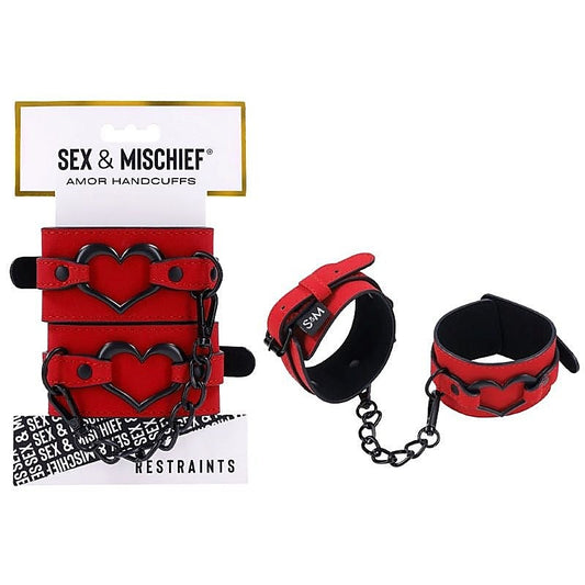 Amor Handcuffs by Sportsheets - Cuffs and Restraints