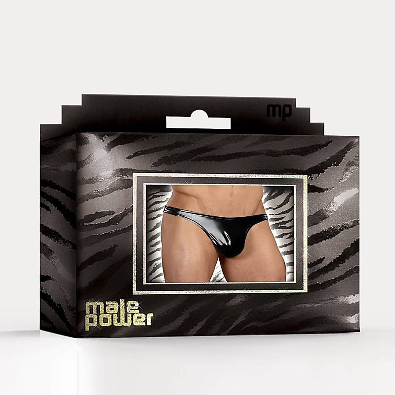 Male Power Classic Stretchy Mens Thong by Magic Silk - Mens Briefs And Boxers