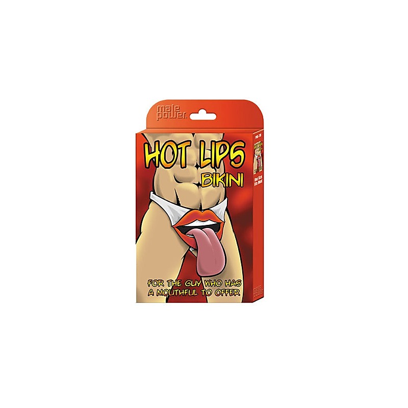Male Power Hot Lips Bikini by Magic Silk - Party Gifts and Novelties